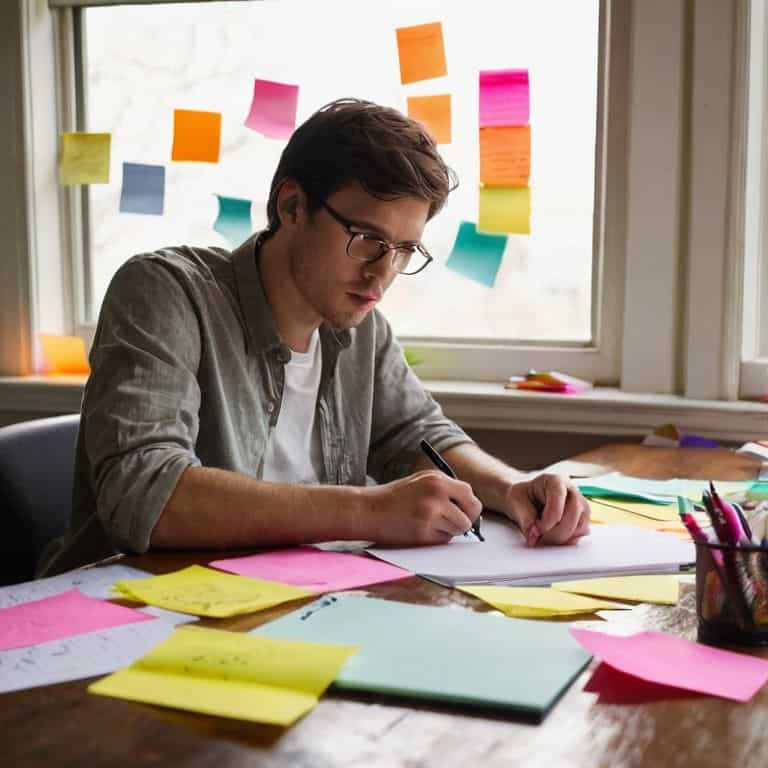 Breaking tasks to avoid overwhelm