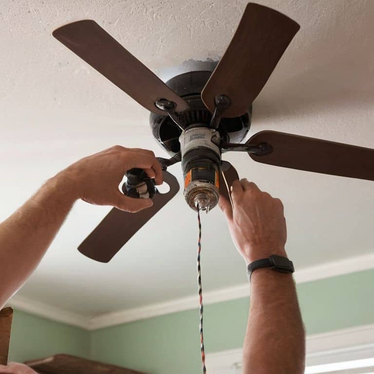How to install a ceiling fan