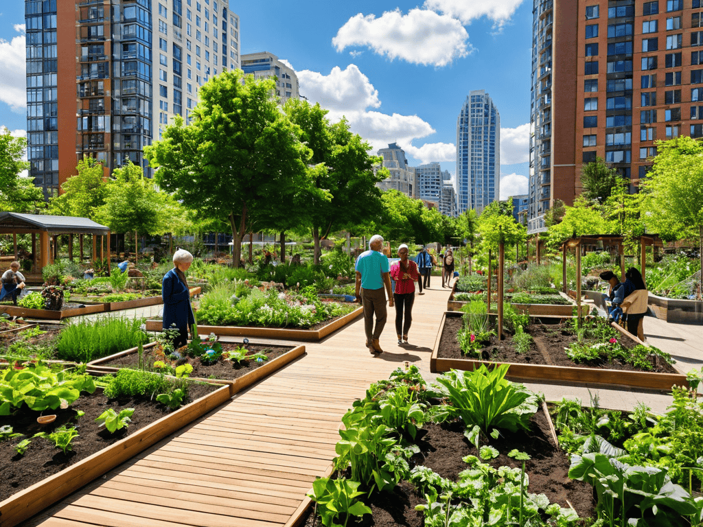 Embracing the Urban Lifestyle cityscape