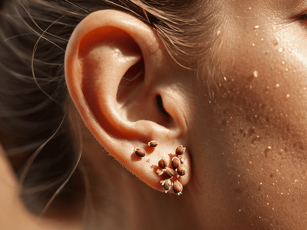 Unlock Ear Seeds Auriculotherapy benefits naturally