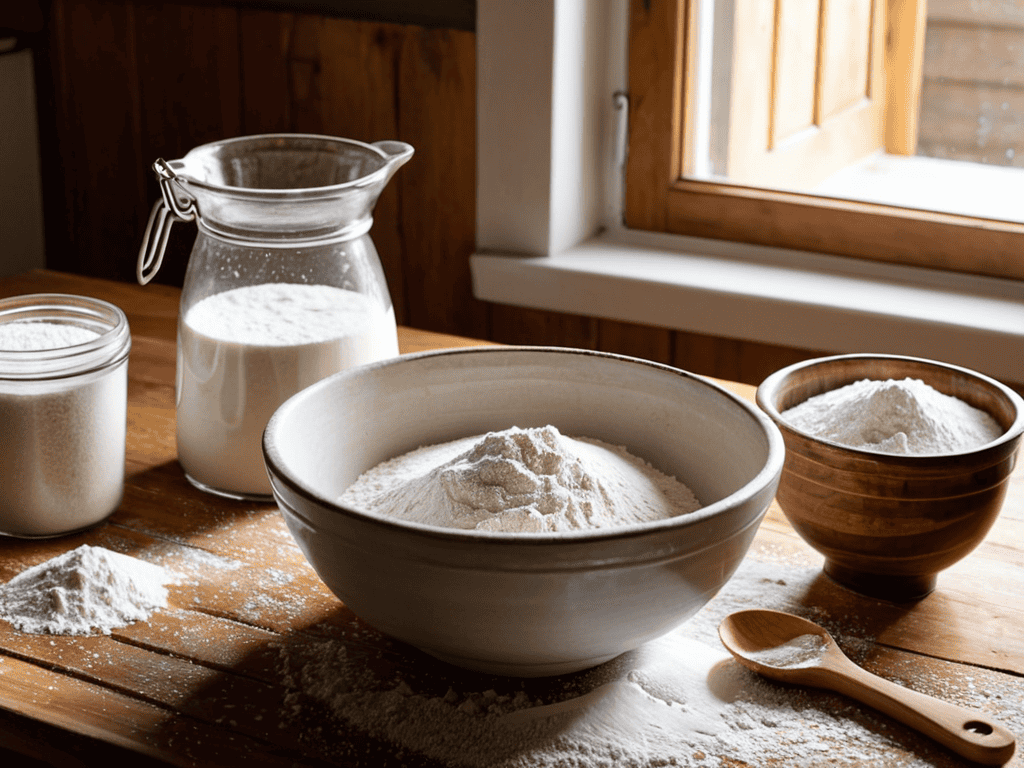 Making Sourdough Starter from scratch