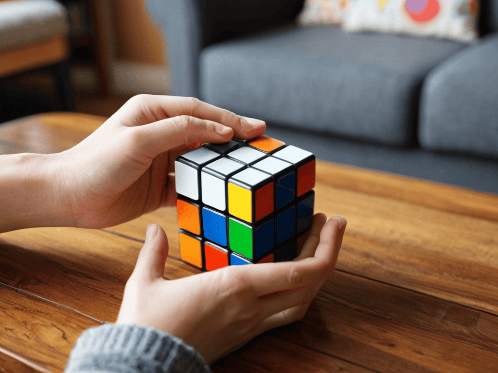Solving a Rubik's Cube step