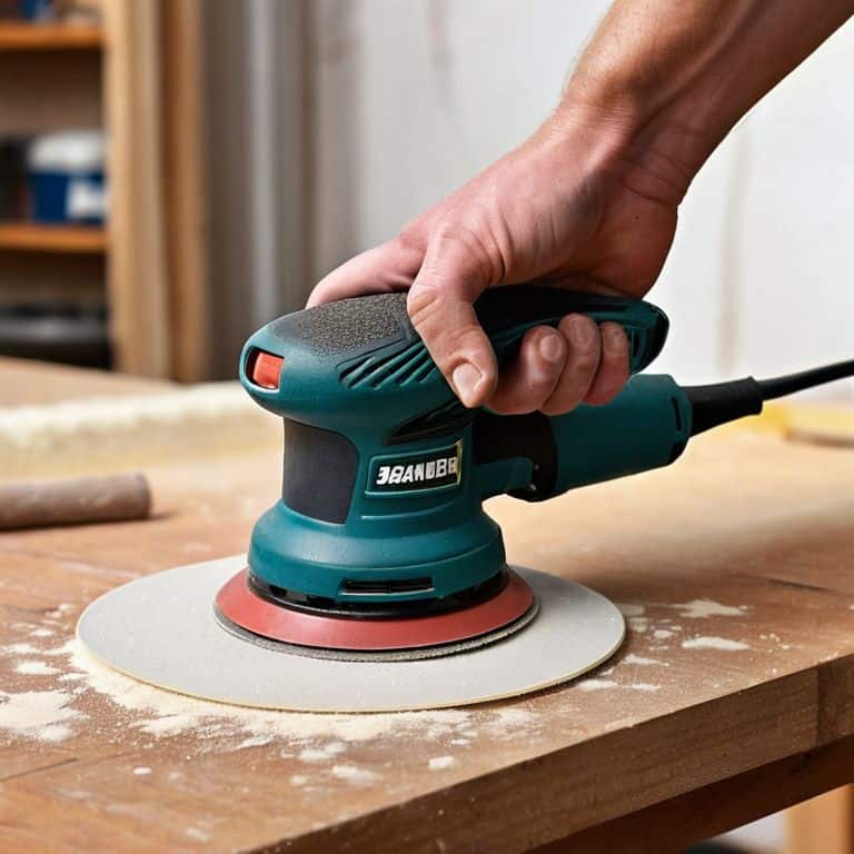 Orbital sander guide