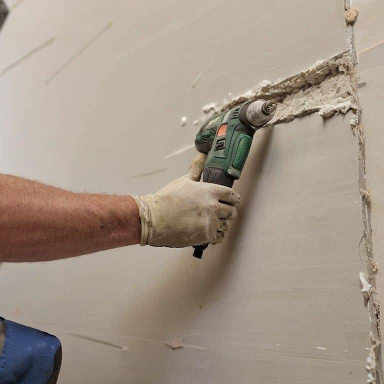 Patching large drywall hole tutorial