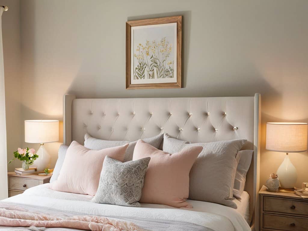 Whimsy DIY upholstered headboard hack tips