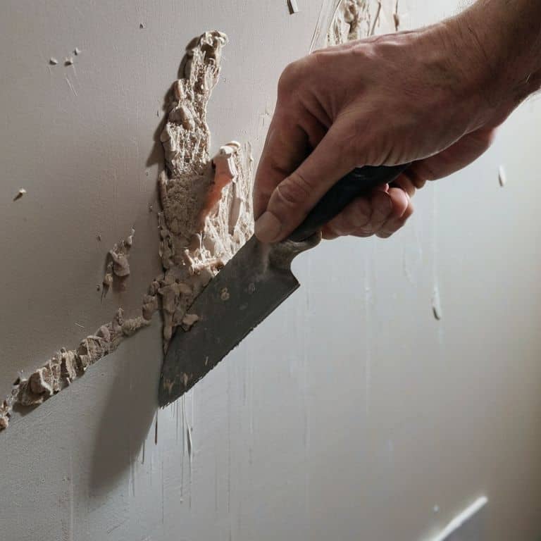 Fixing nail pop in drywall