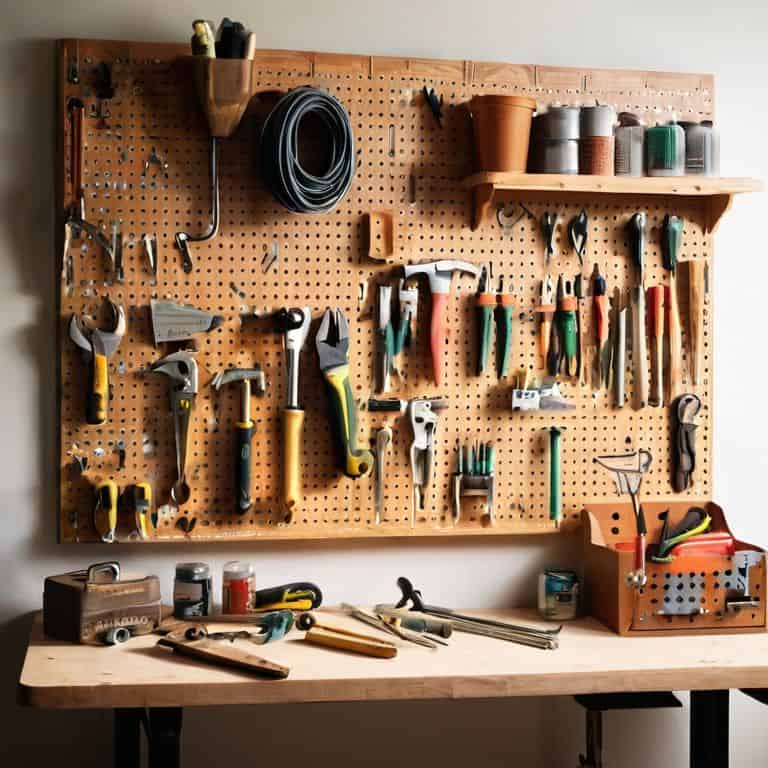 Pegboard Perfection: The Final Touches